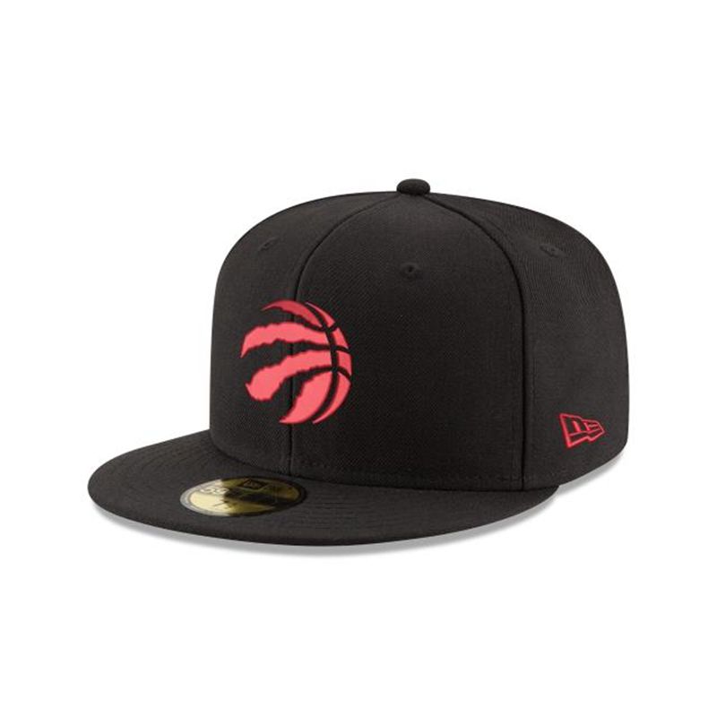 NBA Toronto Raptors 59Fifty Fitted (SHE5533) - Black New Era Caps